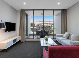 赖德北梅里顿公寓式酒店，位于悉尼麦格理公园站附近的酒店