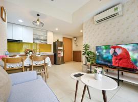 High Class 2 Bedrooms Masteri Thao Dien Apartment, Fully Furnished With Full Amenities，位于胡志明市MM Mega Market附近的酒店