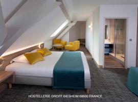 Aux Deux Clefs - Hôtel Restaurant Groff，位于比歇姆的酒店