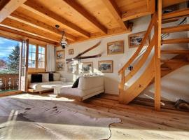 Chalet Soldanella 10 guests Gstaad，位于格施塔德莱勒利缆车附近的酒店