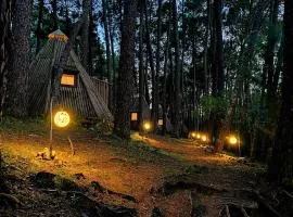 Glamping The Teepee