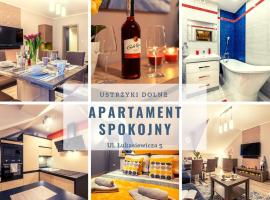 Apartament Spokojny，位于下乌斯奇基的公寓