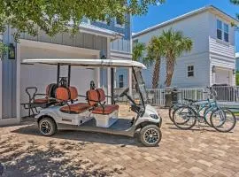 Beach House Right off 30 A with Golf Cart!