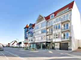 Modern appartement met doorkijk op de duinen，位于卡德赞德的家庭/亲子酒店