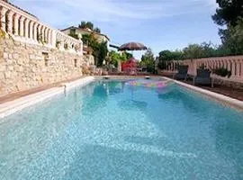 Appartement d'une chambre avec piscine privee jardin clos et wifi a Antibes a 1 km de la plage