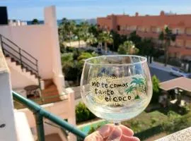 Ático dúplex precioso con piscina privada en Paraíso de Vera!