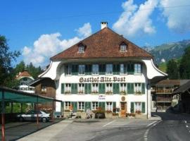 Gasthof Alte Post，位于Weissenburg的酒店