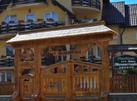 Pensiunea Inima Maramureșului，位于Breb的滑雪度假村