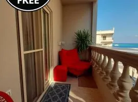 ELITE VIP - Apartment with sea VIEW - swimming pool - BBQ terrace - near BEACH