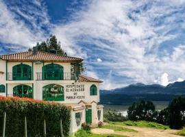 Hospedaje Mirador de Pueblo viejo，位于瓜塔维塔的酒店