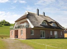 wassernahes Ferienhaus mit Meerblick in ruhiger Lage - Ferienhaus Rohrweihe，位于加格尔的别墅