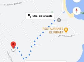 Apartamento vistas al mar de La Pineda，位于萨洛的酒店