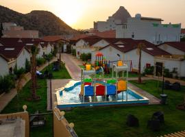 منتجع جزيرة الروز بالهدا，位于Al Qubsah的公寓式酒店