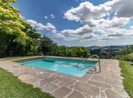 Villa delle Ginestre (piscina e vista panoramica)，位于Montescudo的酒店