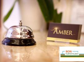 Hotelik Amber REALIZUJEMY BON TURYSTYCZNY，位于拉辛的酒店