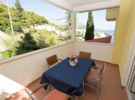 Studio apartment in Duce with sea view, balcony, air conditioning, WiFi 132-7