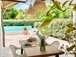 Villa Nature con Piscina Privada · Wifi ·AC · BBQ，位于布拉内斯的酒店