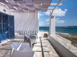 KYMA Seafront Exceptional 2BD house in Naousa，位于纳乌萨的乡村别墅