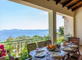 Villa Irini Nissaki Corfu Beach Villa，位于尼萨基奥的度假屋