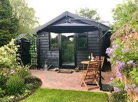 Melford Allotment Shed-Vintage Lodge Suffolk，位于朗梅尔福德的公寓