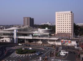 胜田站西生活酒店，位于常陆那珂市的带停车场的酒店