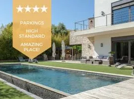 SERRENDY Villa in Juan-Les-pins heated pool