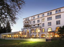 约单巴德公园酒店，位于里斯河畔比伯拉赫的酒店