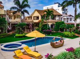 卡内拉海滩厄瓜多尔精品酒店，位于萨利纳斯的住宿加早餐旅馆