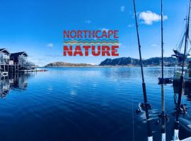 Northcape Nature Rorbuer - 3 - Dock North，位于Gjesvær的度假屋