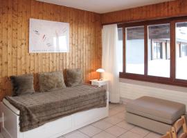 Studio Residenz Greppon 14 by Interhome，位于莱斯克伦斯的酒店