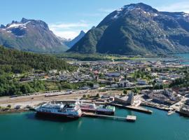 Åndalsnes Sentrum 1-room Apartment，位于翁达尔斯内斯的酒店