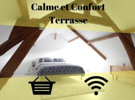 Maison Coeur de Ville - Spacieuse avec Terrasse，位于Déville-lès-Rouen的酒店