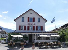 Hotel Alpenrose，位于迈恩费尔德的酒店