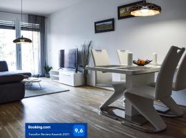 Cosy new Apartment 3min to VIC/Uno-City and Danube，位于维也纳的酒店