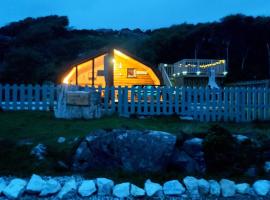 Achmelvich View self catering，位于洛欣弗的酒店