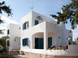 Villa Velissarios: wonderful villa next to beach，位于爱琴娜岛的乡村别墅