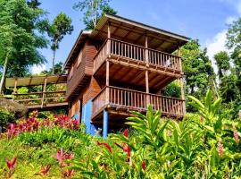 罗茨丛林仙境酒店，位于Marigot的山林小屋