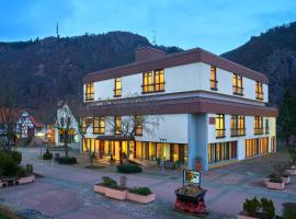 Hotel Garni am Goetheplatz，位于施泰因-埃伯恩堡地区巴特明斯特的酒店