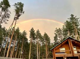 Eco dom v lesu，位于Bila Krynytsya的乡村别墅