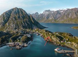 Sundet Lofoten Holiday House，位于Sund的酒店