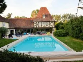 Appartement à la campagne avec piscine