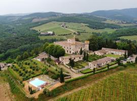 Castello Di Meleto，位于基安蒂盖奥勒的酒店