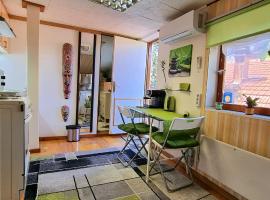 APARTMENT " Studio Green " free parking, self check-in，位于萨格勒布的酒店