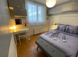 Chambre Privée en Colocation Villeurbanne Métro Bonnevay，位于维勒班的住宿加早餐旅馆