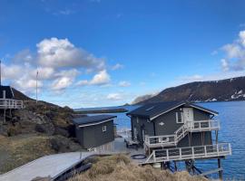 Cape Marina Penthouse，位于Skarsvåg的木屋