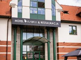 Hotel KAVKA & Restauracja，位于Czersk Pomorski的度假短租房