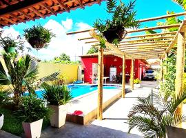 Casa com Wi-Fi e lazer em Porto de Pedras - AL，位于Tatuamunha的酒店