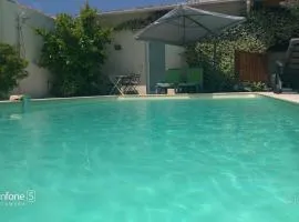 Chambre direct piscine