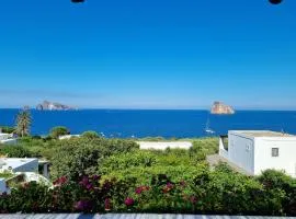 Villa in Panarea with an amazing view