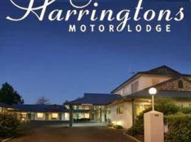 哈林顿汽车旅馆，位于北帕默斯顿IPU New Zealand Tertiary Institute附近的酒店